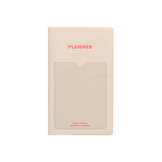 Hightide 2027 Monthly Diary Shine B6 Slim