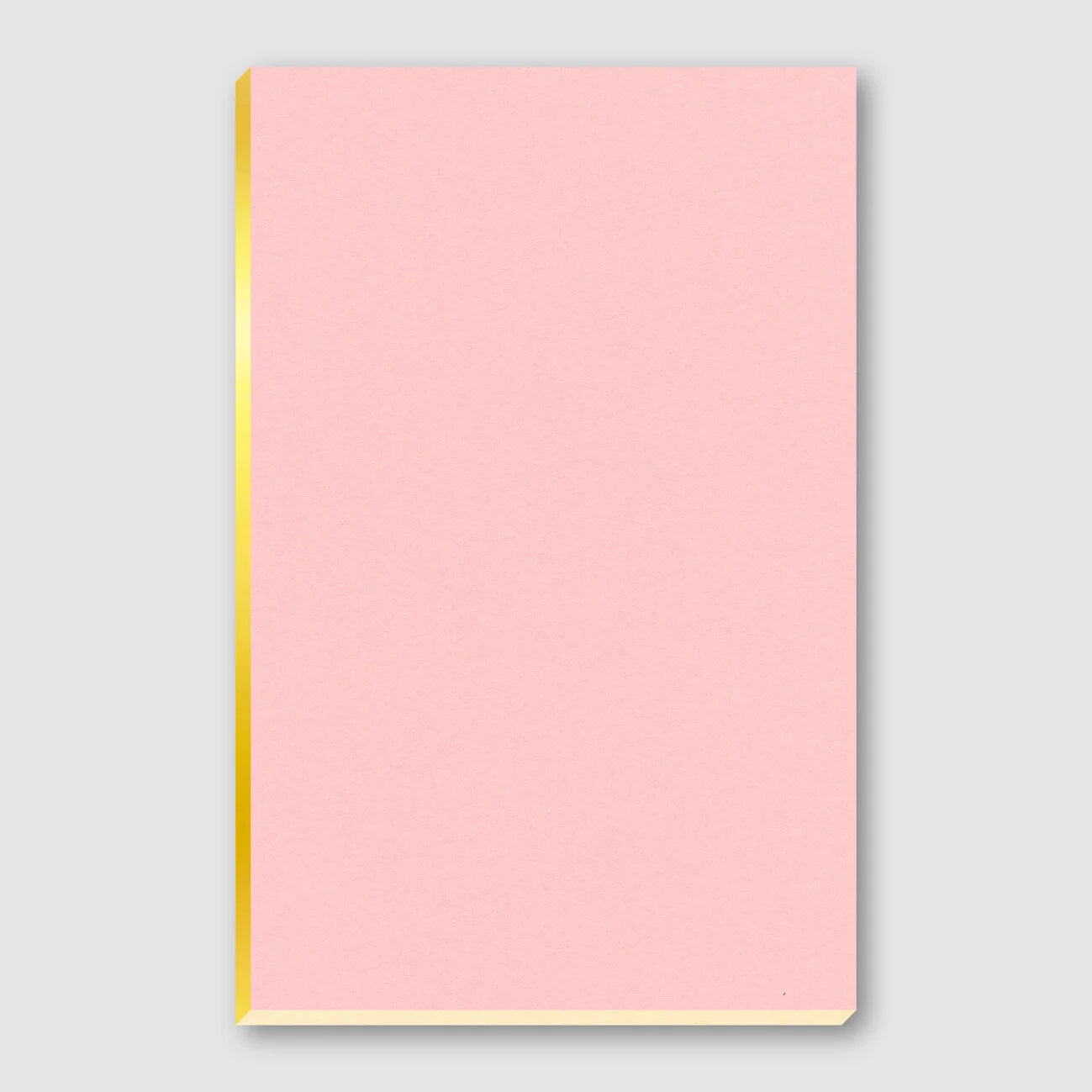 Hot Cool Tokyo Pont Neuf Luxe Notebook Rose Quartz — pink cover, gold spine, cream pages
