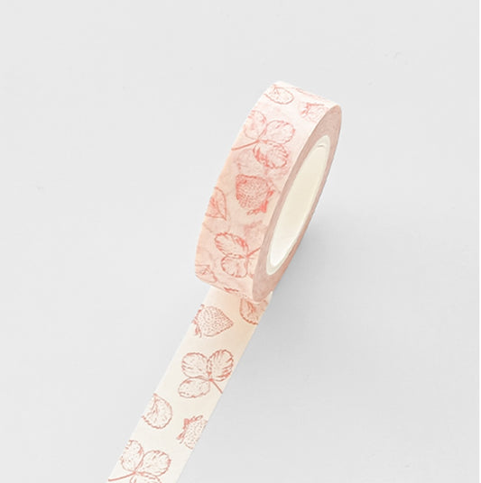 GONGJANG In the Garden Strawberry Washi Tape