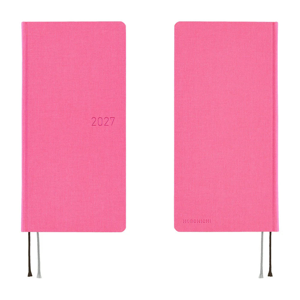 2027 Hobonichi Weeks Colors: Pink Sapphire