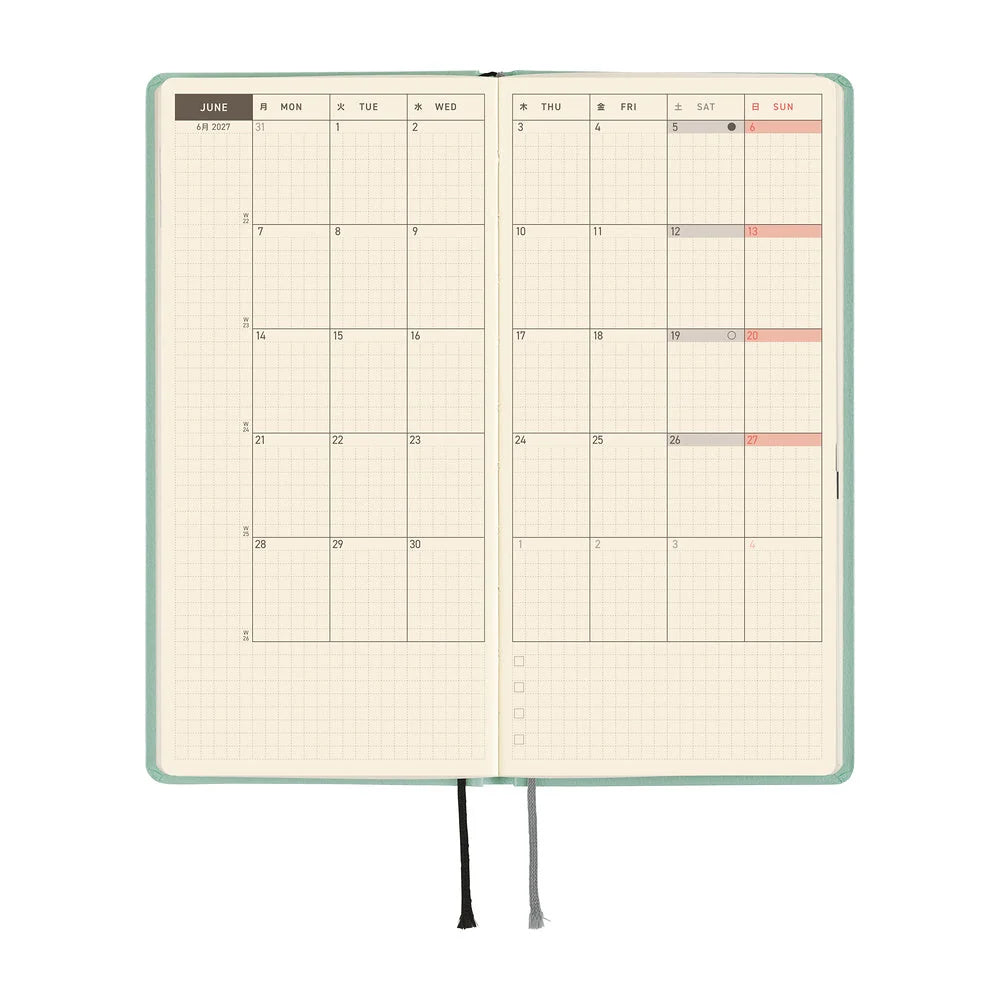 Hobonichi Weeks Paper Series: Jade