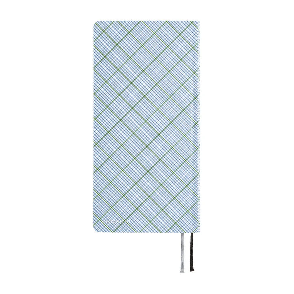 2027 Hobonichi Weeks Shirt Fabric: Graph Plaid